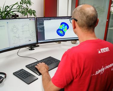 Internt trycksimuleringstest